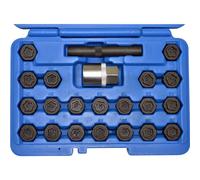 KUNZER 7FSB22 Kit attrezzi sblocco, Blocchetto serratura cerchione