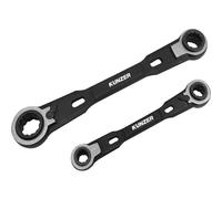 Kunzer 7RRS02 Set di chiavi a cricchetto ad anello 4 vie Misura (metrica) 8 -
