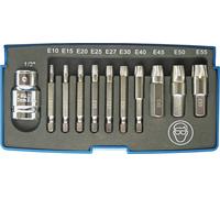 Kunzer Estrattore Di Viti Per Profili A Esagono Interno TX, 11 Pezzi 7TXSA11