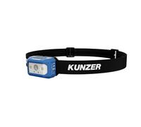 Kunzer HL-002 Lampada frontale con tecnologia LED e funzione sensore: 3 modalità con intensità luminosa 120-300 lm, durata fino a 5 ore