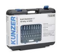KUNZER Serie di bussole per avvitatori ad impulsi 7SSE40 38, 42, 9-24, 26, 27