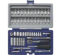 KUNZER Set chiavi a bussola Kit chiavi a bussola 71454 Acciaio al cromo-vanadio