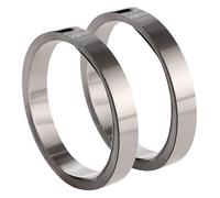 KUOQIY 2 Pezzi Striscia di 99.6% nichel puro in Acciaio Nichel 6m, 0.1 * 6 mm Striscia di Nichel della Batteria, Nastro di Nickel Piattina per Saldatura, per Saldatura a Batteria 18650
