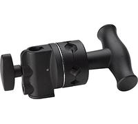 Kupo KCP-200B Grip Head da 6,3 cm con Impugnatura Grande - Testa a Morsa 16 mm in Alluminio e Acciaio con 4 Denti V, Frizione Antiscivolo e Maniglia Ergonomica per Flag/Accessori da Studio