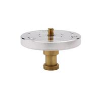 Kupo KS-024 adattatore universale con piastra per stativo, spigot 5/8″-16 (16 mm) e filetto 1/4″-20 - supporto solido e compatibile con bracci, monitor, luci, cine-rig professionali