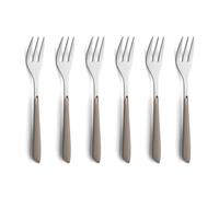 Kuppels 2294CABS01AN6 - Set di forchette da dolce in acciaio INOX