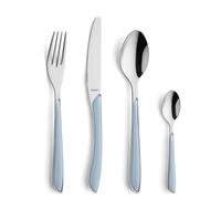 Kuppels 2294SCPK10C71 Set di Posate, Acciaio Inox, Celeste