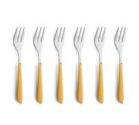 Kuppels 2294YMBS01AN6 - Set di forchette da dolce in acciaio INOX