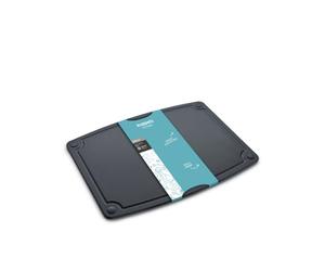 Kuppels NERO Tagliere con Scanalatura Raccogli Succo, 37x27,5 cm, Antiscivolo