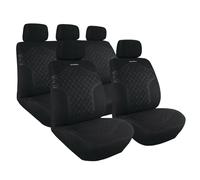 Kupra, set fodere coordinate - Nero sedili auto