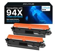 KUPYLM 94X CF294X Cartuccia toner Compatibile per HP 94A CF294A per hp laserjet pro mfp m148dw per LaserJet Pro M148fdw M149fdw M118dw M148 M149 Alto rendimento 2800 Pagine (2 Nero)