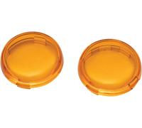 KUR2877 LENS BULLET STYLE TURN SIGNAL - AMBER HARLEY FLSTF 1450 FAT BOY 2000