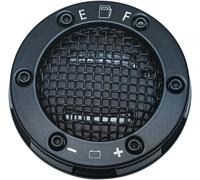 KUR6551 GAUGE FUEL/BATTERY - HD SATIN BLACK MESH FXST 1690 SOFTAIL STANDARD 2012