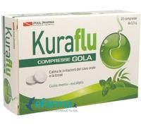 Kuraflu Gola Menta e Eucalipto Integratore Tosse 20 Compresse
