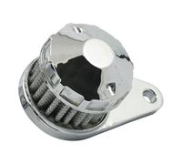 Kurbegehäuse Filtro Aeratore Cono Top Cromo per Harley-Davidson