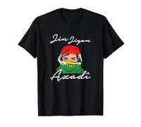 Kurdistan Bandiera Curda Jin Jiyan Azadi Maglietta