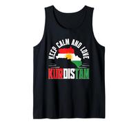 Kurdistan Curdo Curdi Keep Calm And Love Kurdistan Canotta