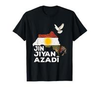 Kurdistan Nowruz, Jin, Jiyan, Azadî Rojava Amo Il Kurdistan Maglietta