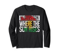 Kurdistan Where The Sun Rises Curdo Curdi Maglia a Manica