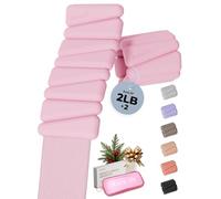 kure.fit Braccialetti ponderati | Pesi regolabili per polsi e caviglie da donna 0,9 kg ciascuno (set da 2) | Pesi per caviglia per yoga, pilates e passeggiate, pesi per gambe e braccia per uomini