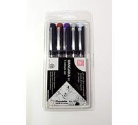 Kuretake CNM-01/5V - Set di colori assortiti, 8,6 x 18,5 x 2 cm