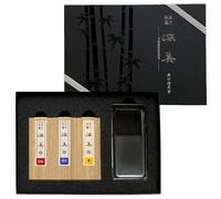 Kuretake SAIBOKU SHIMBI 3 pz. & INKSTONE SET VETRO (AK8/3VGA)