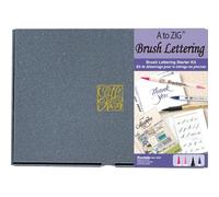 Kuretake ZIG A to ZIG BRUSH LETTERING STARTER KIT, Made in Japan, ECF101-006
