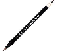 Kuretake ZIG Art and Graphic - Pennarello a doppia punta, 087, colore: grigio freddo 9