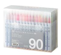 Kuretake ZIG Clean Color Real Brush Pen, 90 colori, RB-6000AT/90V