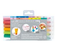 KURETAKE ZIG CORPORATION Zig Clean DOT ASST 12PK, Set di 12 Colori, taglia unica