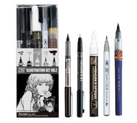 Kuretake ZIG INKTOBER SPECIAL SET NO.2 5pcs SET IKTB-24/5V