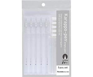 Kuretake ZIG Karappo Pen (Empty) Brush Tip 5/Pkg-CF060452