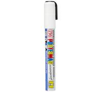 Kuretake Zig Posterman Tutti Marker Meteo - 6mm White Line. Scalpello punto stretto. Pennino: 2 x 6 mm.