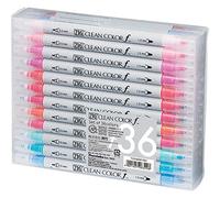 Kuretake ZIG Twin Tip Marker Clean color F, 36 color set (tcs-6000t/36 V)