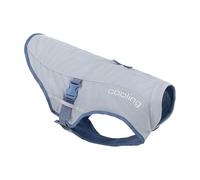Kurgo Core Cooling - Gilet Estivo per Cani - Pensato per Climi Caldi con Tessuto a Raffreddamento Evaporativo, Compatibile con Pettorina e Dettagli Riflettenti - Grigio - Taglia M
