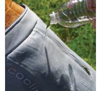 Kurgo Core - Gilet rinfrescante per cani, blu ghiaccio-(L)