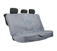 Kurgo Heather - Coprisedile Auto per Cani - Progettato per Viaggi in Auto con Rivestimento Impermeabile, Tessuto Bicolore Resistente alle Macchie e Vestibilità Sicura - Grigio Antracite