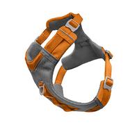 Kurgo Journey Air, Pettorina per cani, imbracatura da trekking per animali domestici, per corsa e passeggiate, riflettente, imbottita, include manico di controllo, clip frontale per non tirare