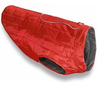 Kurgo Loft giacca e reversibile per caneGiacca Loft -Chili Red / Charcoal -XL