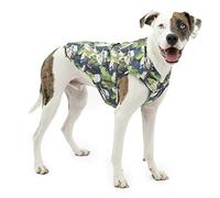 Kurgo Loft - Giacca invernale per cani, reversibile, riflettente, da indossare con imbracatura, impermeabile, per animali domestici di taglia piccola, media e grande (foglia pressata, S)