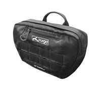 Kurgo RSG, Zaino Laterale per Pettorina per Cani, Zaino per Cani Aggiuntivo, Compatibile con Pettorina MOLLE, Borsa da Viaggio, Nero