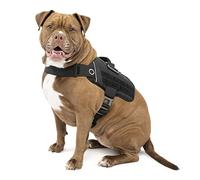 Kurgo Townie RSG - Pettorina per Cani, Giubbotto di Addestramento per Cani, Include Maniglia, Catarifrangente, Compatibile con MOLLE - Nero, L
