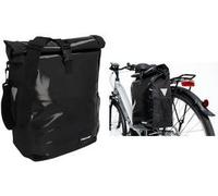 Kurier tasca per bagagli per biciclette fischer, nero fatto di telaio duro, impermeabile - 1 pezzo (50645)