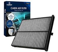 KURIMUP Premium Cabin Air Filter with Activated Carbon,Replacement for CF11811, Fit for Mazda 3 (2014-2018)/6 (2014-2021)/CX5.