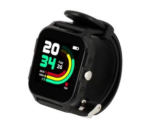KURIO - Orologio intelligente nero - Smart Watch per bambini e adolescenti - consigliato da Gulli - a partire dai 6 anni