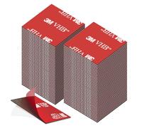 Biadesivo Extra Forte, 3M VHB Confezione da 5 pezzi di Pastiglie Biadesivo Extra Forte, 3M Nastro Biadesivo Impermeabile per Casa, Ufficio, Quadrato, Cuscinetti Autoadesive, 30 mm x 30 mm (80Pezzi)