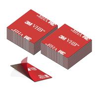 Nastro biadesivo extra forte impermeabile per casa, ufficio, quadrato, 30 mm x 30 mm, 20 pezzi
