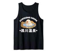 Kurokawa Onsen - Scimmia giapponese delle nevi della primavera calda Canotta