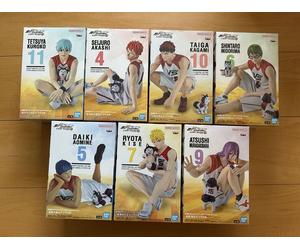 Kuroko's Basketball LAST GAME Interval Figure BANDAI set 7 pezzi jp