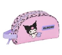 KUROMI - Beauty case grande per bambini, adatto a carrozzina, ideale per bambini dai 5 ai 14 anni, comodo e versatile, qualità e resistenza, 26 x 16 x 9 cm